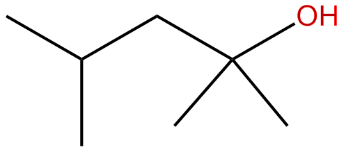 Image of 2,4-dimethyl-2-pentanol