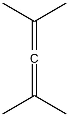 Image of 2,4-dimethyl-2,3-pentadiene
