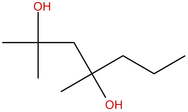 Image of 2,4-dimethyl-2,4-heptanediol