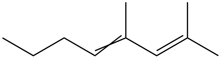 Image of 2,4-dimethyl-2,4-octadiene