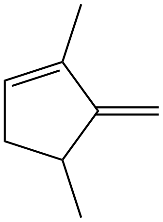 Image of 2,4-dimethyl-3-methylenecyclopentene