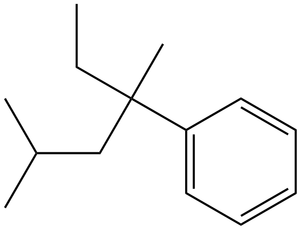 Image of 2,4-dimethyl-4-phenylhexane