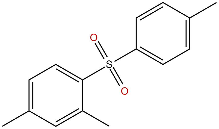 Image of 2,4-dimethyl 4-methylphenyl sulfone