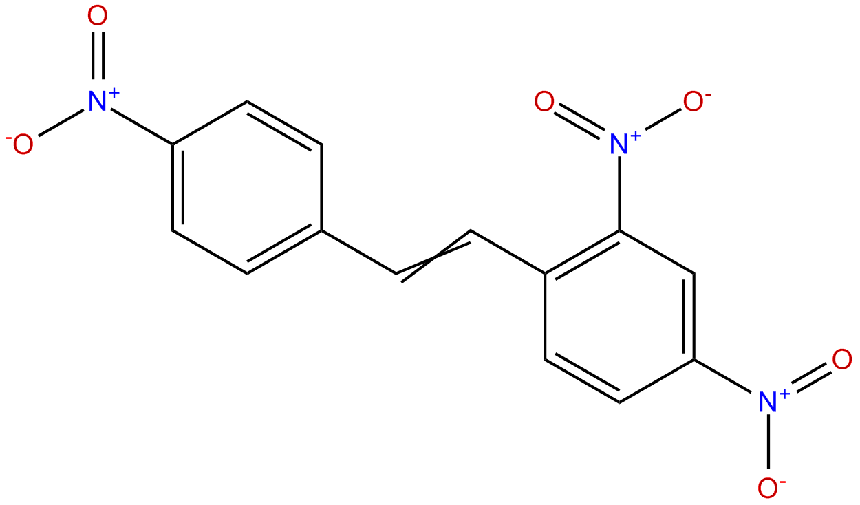 Image of 2,4-dinitro-1-(2-(4-nitrophenyl)ethenyl)-benzene