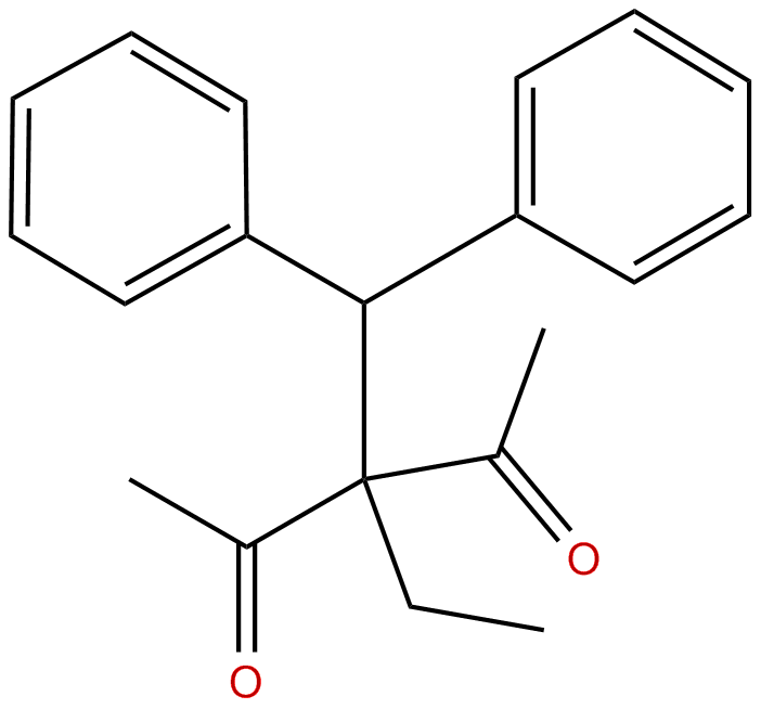 Image of 2,4-pentanedione, 3-(diphenylmethyl)-3-ethyl