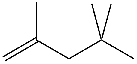 Image of 2,4,4-trimethyl-1-pentene