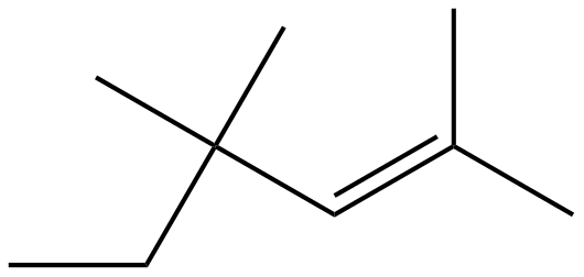 Image of 2,4,4-trimethyl-2-hexene