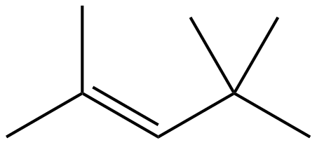 Image of 2,4,4-trimethyl-2-pentene
