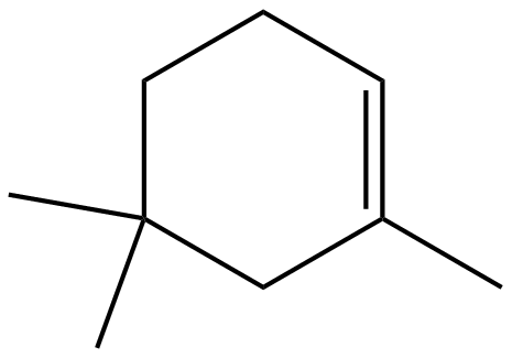 Image of 2,4,4-trimethylcyclohexene