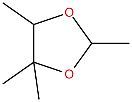 Image of 2,4,4,5-tetramethyl-1,3-dioxolane