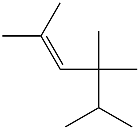 Image of 2,4,4,5-tetramethyl-2-hexene