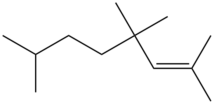 Image of 2,4,4,7-tetramethyl-2-octene