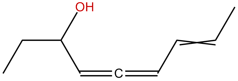 Image of 2,4,5-nonatrien-7-ol