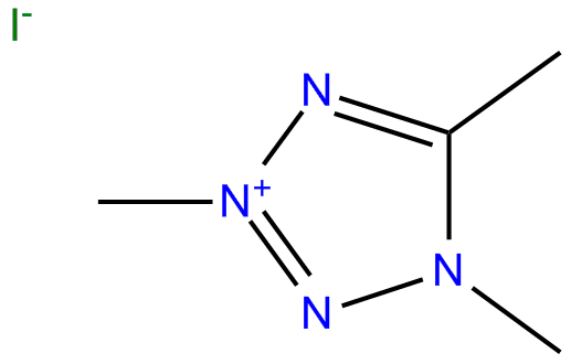 Image of 2,4,5-trimethyltetrazolium iodide