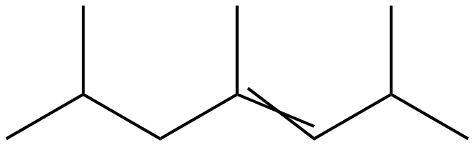 Image of 2,4,6-trimethyl-3-heptene