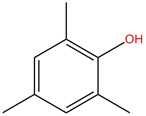 Image of 2,4,6-trimethylphenol