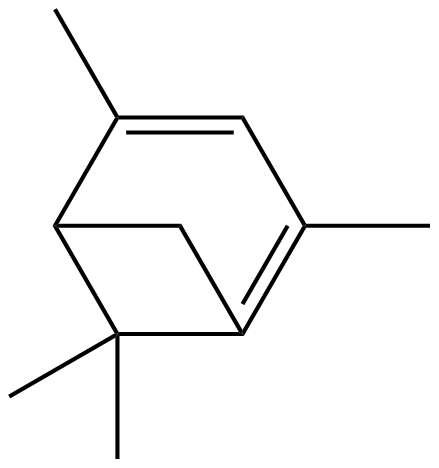 Image of 2,4,6,6-tetramethylbicyclo[3.1.1]-2,4-heptadiene