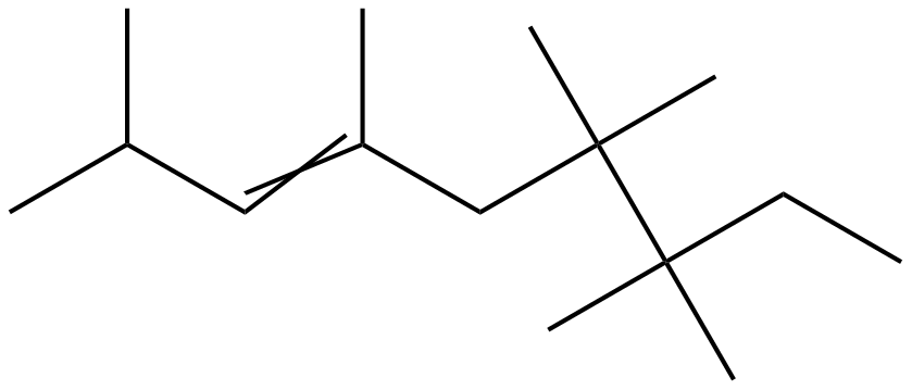 Image of 2,4,6,6,7,7-hexamethyl-3-nonene