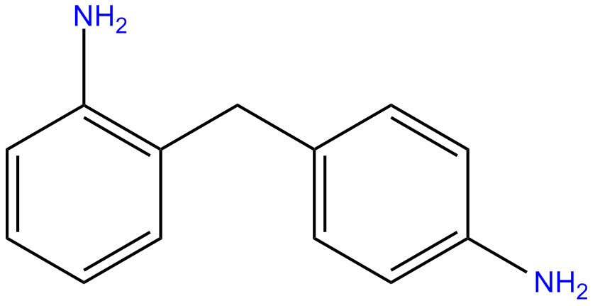 Image of 2,4'-diphenylmethanediamine