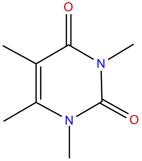 Image of 2,4(1H,3H)-pyrimidinedione, 1,3,5,6-tetramethyl-