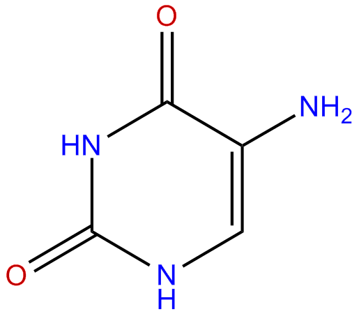 Image of 2,4(1H,3H)-pyrimidinedione, 5-amino-