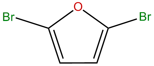 Image of 2,5-dibromofuran