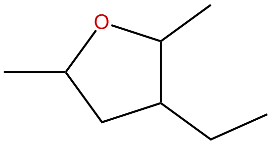 Image of 2,5-dimethyl-3-ethyltetrahydrofuran