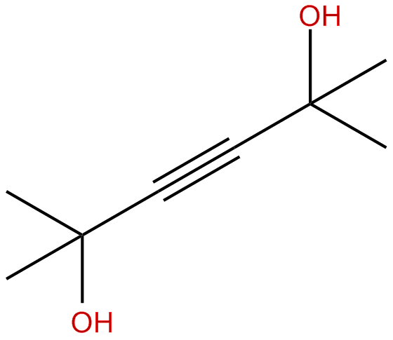 Image of 2,5-dimethyl-3-hexyne-2,5-diol