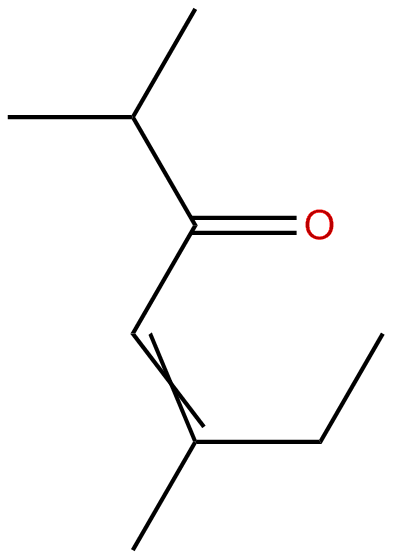 Image of 2,5-dimethyl-4-hepten-3-one