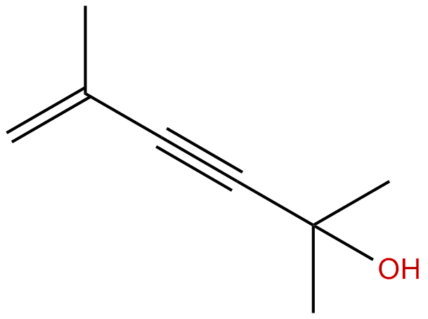 Image of 2,5-dimethyl-5-hexen-3-yn-2-ol