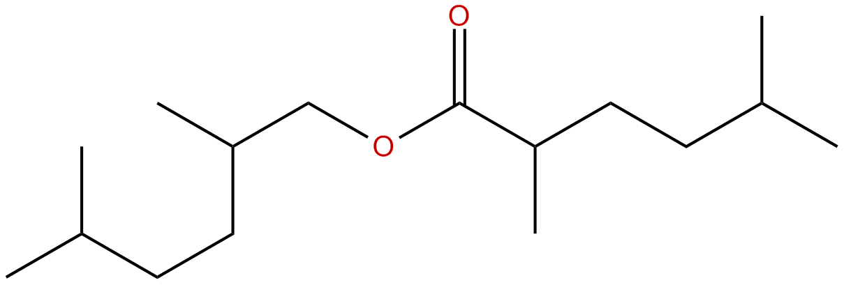 Image of 2,5-dimethylhexyl 2,5-dimethylhexanoate