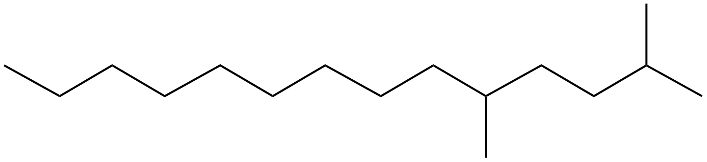 Image of 2,5-dimethyltetradecane