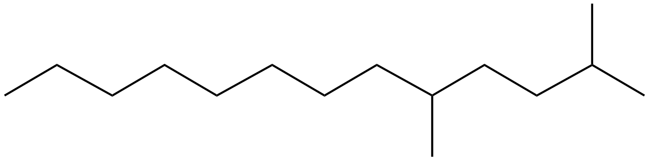 Image of 2,5-dimethyltridecane