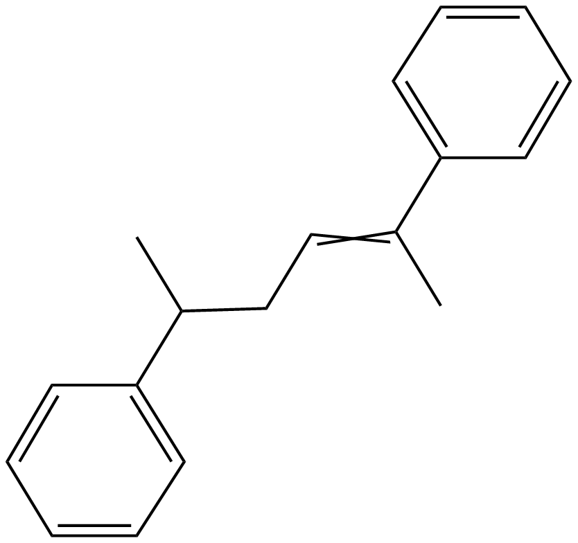 Image of 2,5-diphenyl-2-hexene