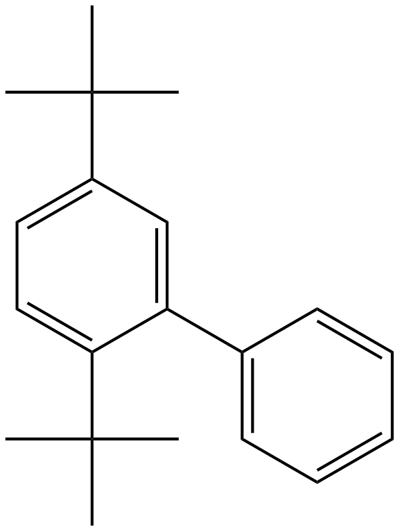 Image of 2,5-di(1,1-dimethylethyl)-1,1'-biphenyl
