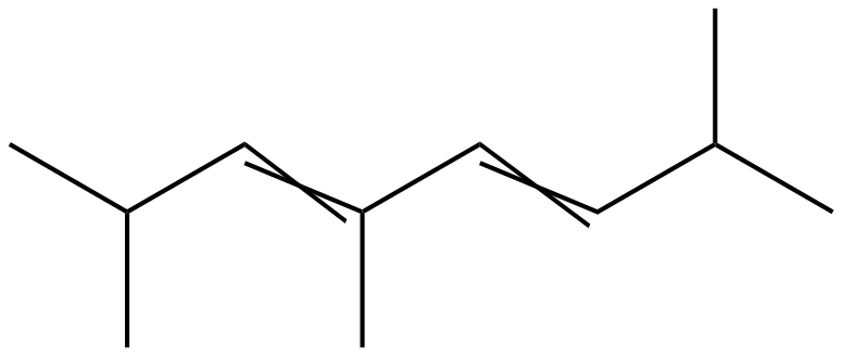 Image of 2,5,7-trimethyl-3,5-octadiene