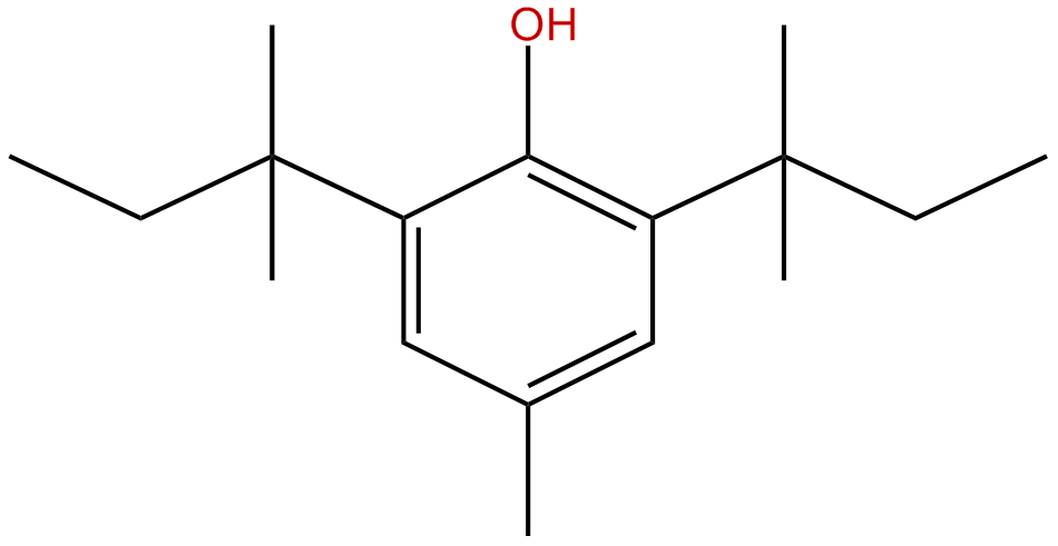 Image of 2,6-bis(1,1-dimethylpropyl)-4-methylphenol