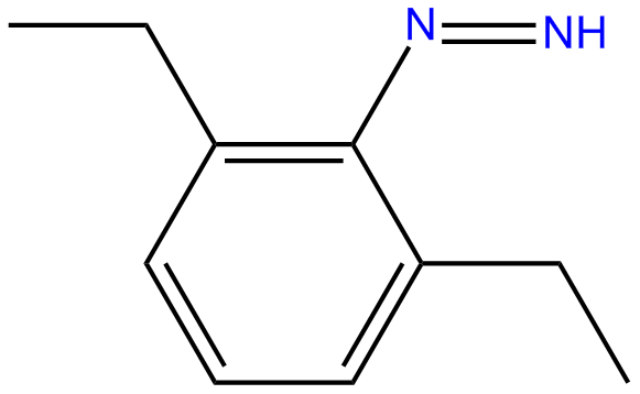Image of 2,6-diethylphenyl diazene
