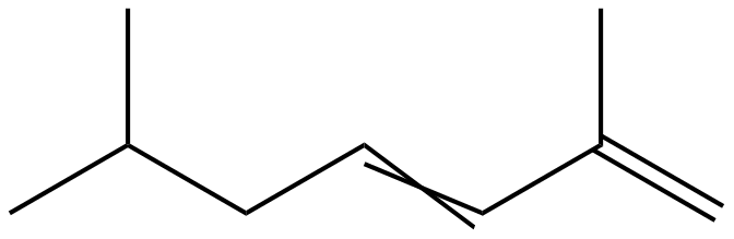 Image of 2,6-dimethyl-1,3-heptadiene