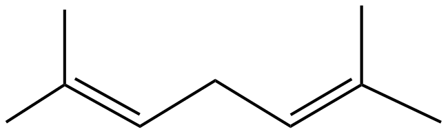 Image of 2,6-dimethyl-2,5-heptadiene