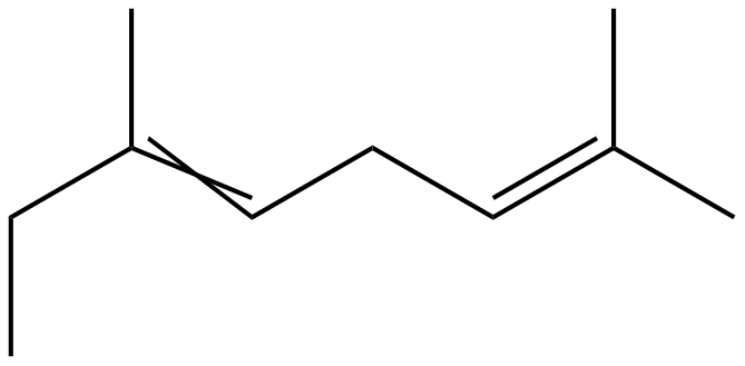 Image of 2,6-dimethyl-2,5-octadiene
