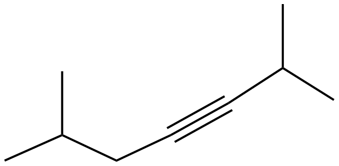 Image of 2,6-dimethyl-3-heptyne