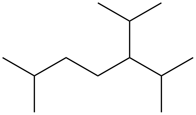 Image of 2,6-dimethyl-3-(1-methylethyl)heptane