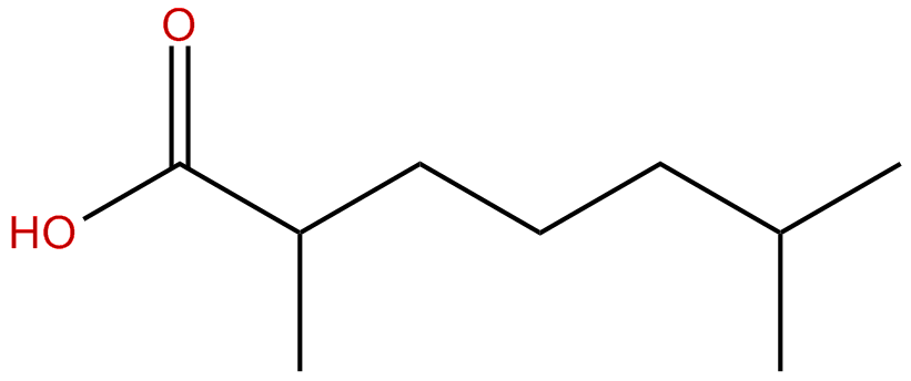 Image of 2,6-dimethylheptanoic acid