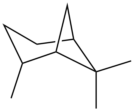 Image of 2,6,6-trimethylbicyclo[3.1.1]heptane