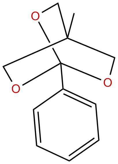 Image of 2,6,7-trioxabicyclo[2.2.2]octane, 4-methyl-1-phenyl-