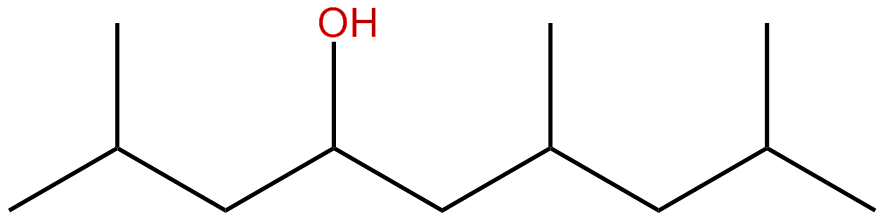 Image of 2,6,8-trimethyl-4-nonanol