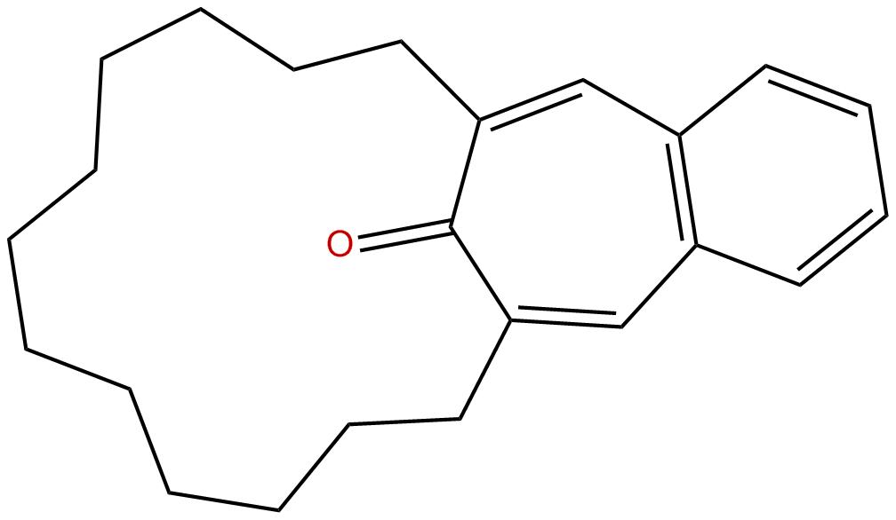 Image of 2,7-dodecamethylene-4,5-benzotropone
