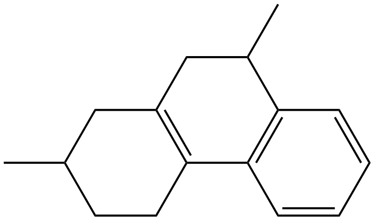 Image of 2,9-dimethyl-1,2,3,4,9,10-hexahydrophenanthrene
