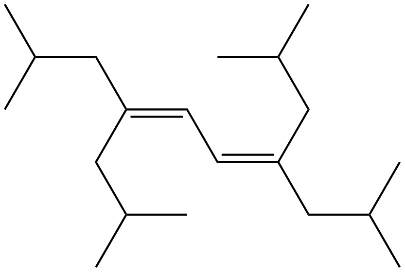 Image of 2,9-dimethyl-4,7-bis(2-methylpropyl)-4,6-decadiene